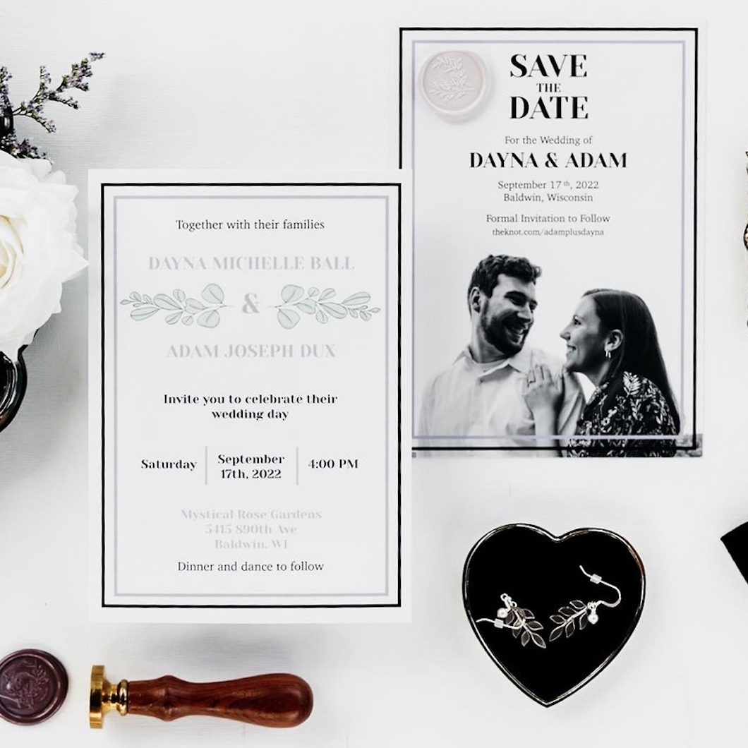 Dux Save the Date & Invitations